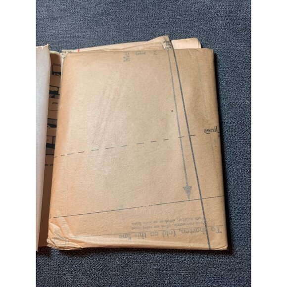 Vintage McCalls 3374 Sewing Pattern Dress Tunic Size 10 1970s uncut - Picture 4 of 5